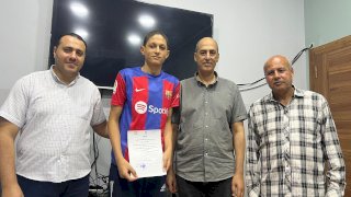 ممثلى وزارة الشباب فى زيارة لمركز التأهيل العسكري بكفر الشيخ