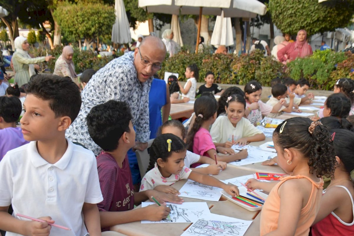 مفاجآت علاء الدين تصنع يومًا استثنائيًا لأطفال الترسانة بالفن والثقافة والترفيه