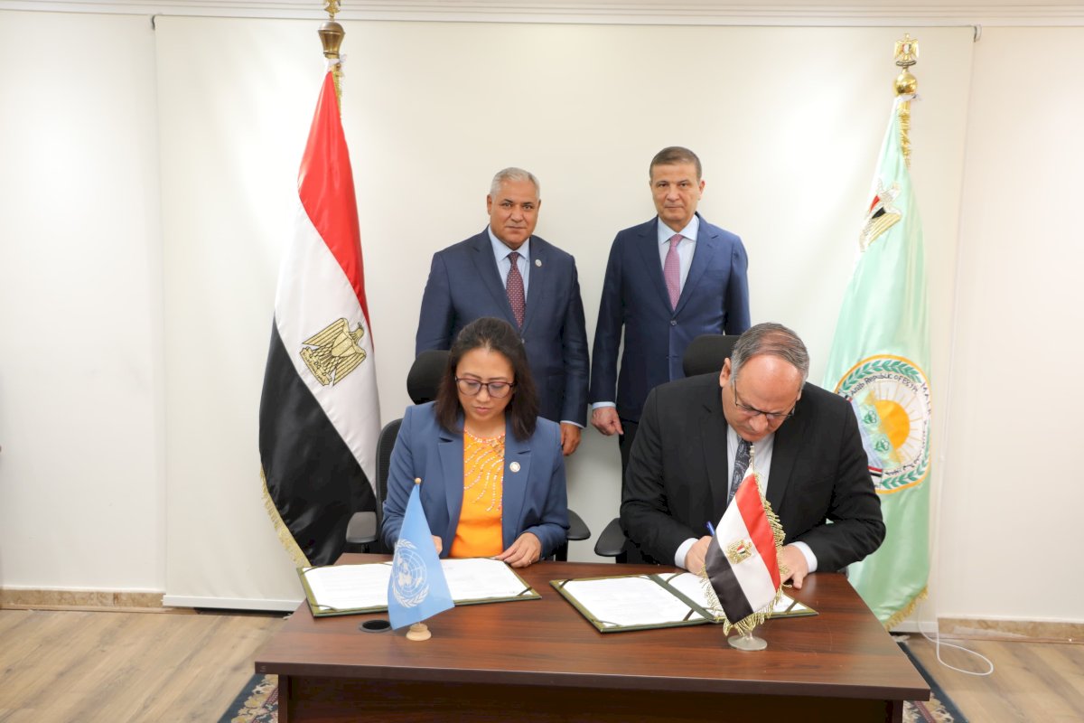 وزير الزراعة وممثل «الفاو» يشهدان توقيع مشروعين لتحقيق التنمية الزراعية الشاملة بجنوب سيناء