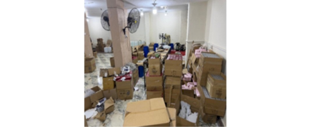 القبض  علي مصنع لإنتاج العطور بدون ترخيص بالقليوبية