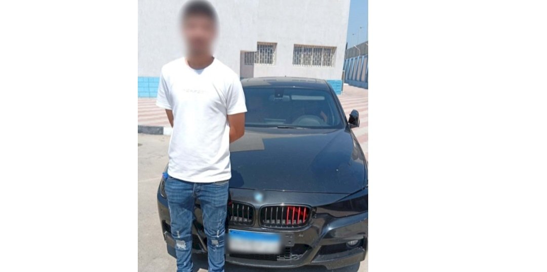 التحفظ على سيارة الحركات الاستعراضية بالإسماعيلية