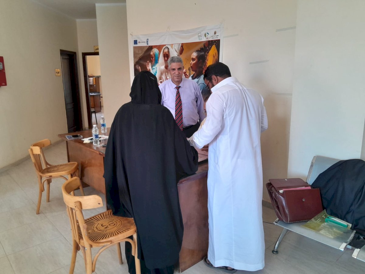 التضامن بجنوب سيناء تواصل جهودها في استخراج الأوراق الثبوتية للأسر الأولى بالرعاية بسيناء