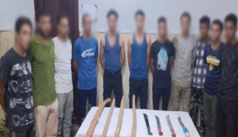 نكشف فيديو مشاجرة الجيرة بالفيوم