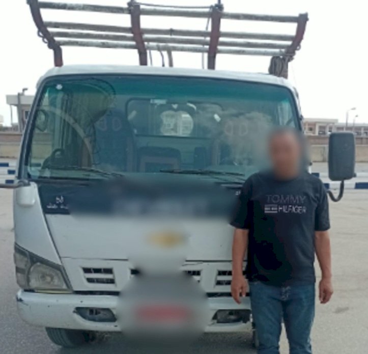 نكشف منشور قيام سائق  تحميل حمولة زائدة بالقليوبية