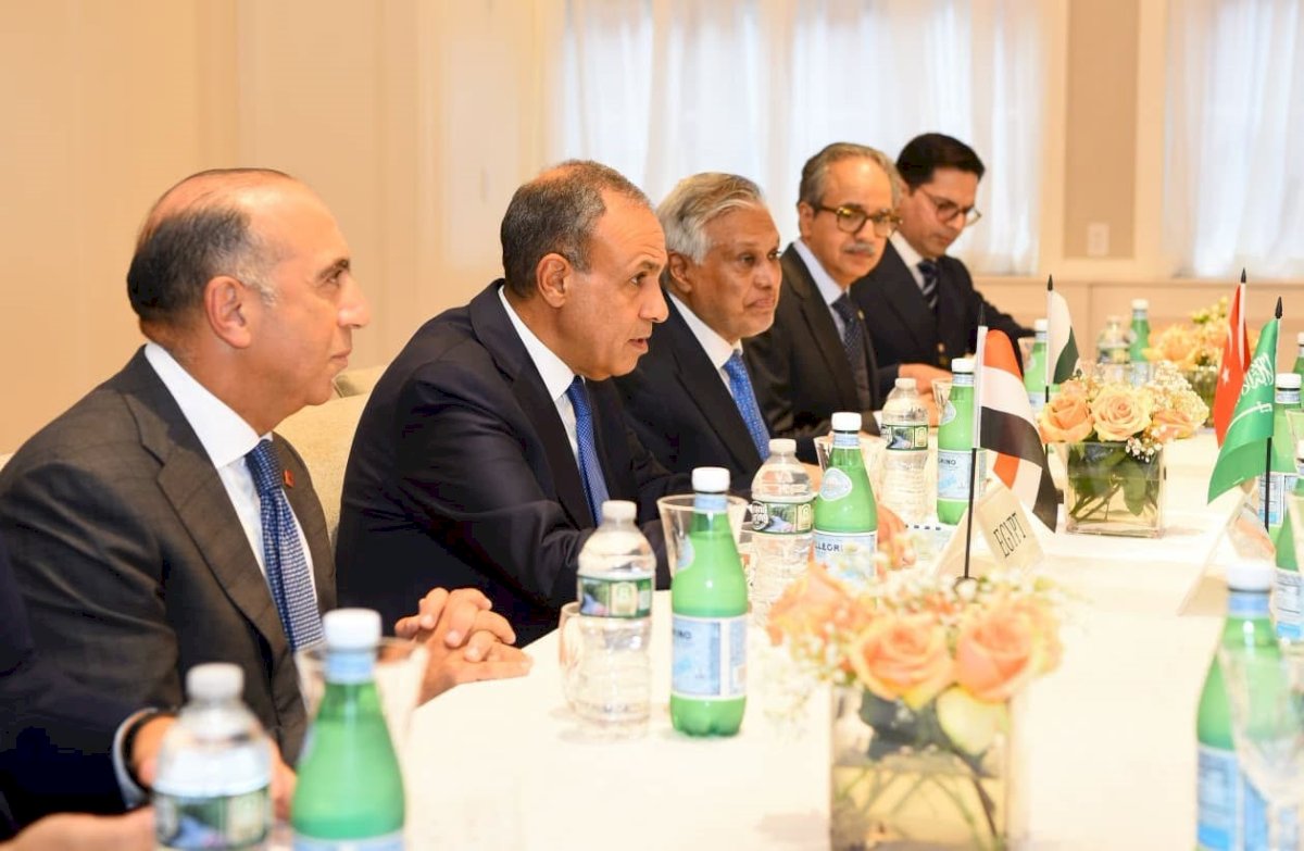 وزير الخارجية يستضيف اجتماع الأطراف الإقليمية الأربعة R4 مع وزراء خارجية السعودية وتركيا وباكستان