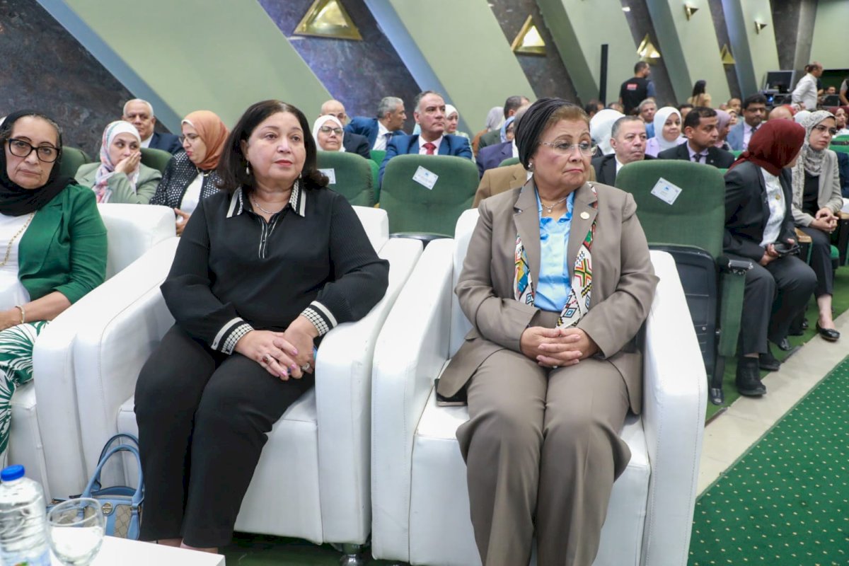 نائبة وزيرة التضامن تشهد مؤتمر إطلاق نتائج  المسح  الصحي للأسرة المصرية 2025 "EFHS"