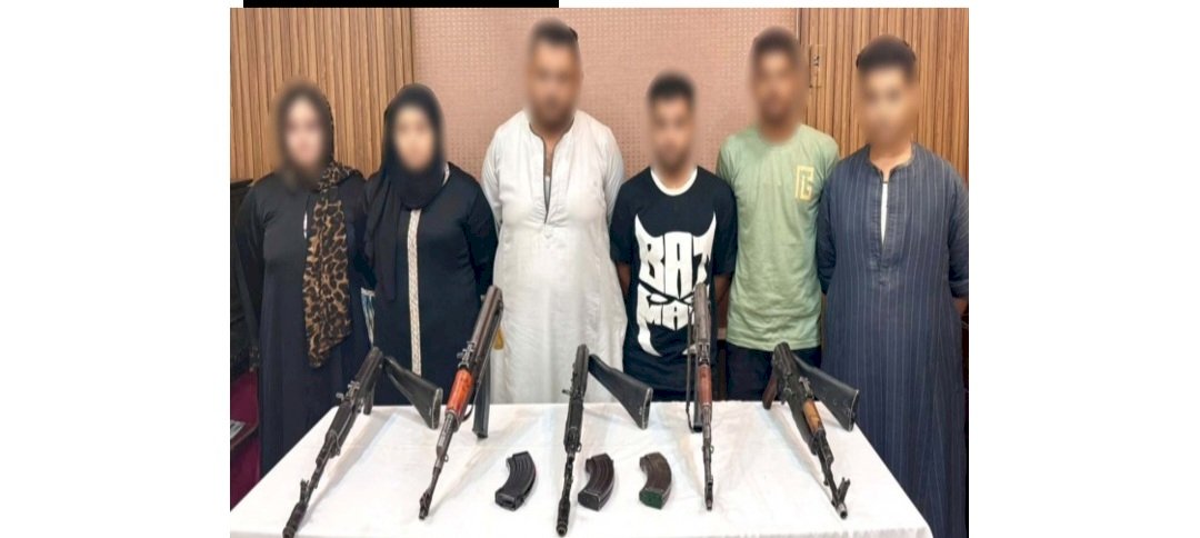 النيابة تتولي التحقيق في فيديو قيام خمسة عاملين وسيدتين بالرقص بالاسلحة بقنا