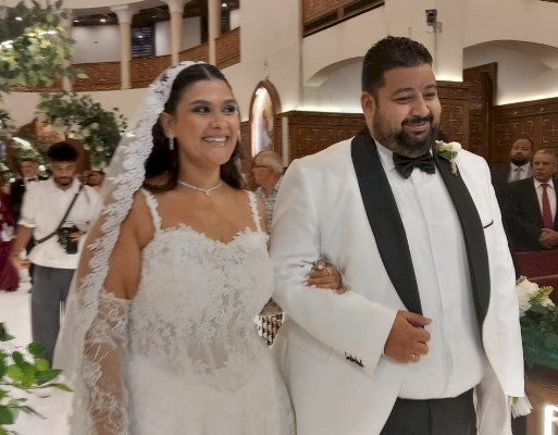 مليون مبروك الزفاف السعيد لأجمل عروسين مينا وديانا