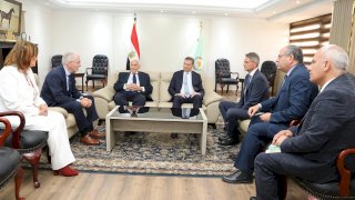 وزير الزراعة يلتقي وفدًا علميا ألمانيًا من جامعة ميونيخ التقنية