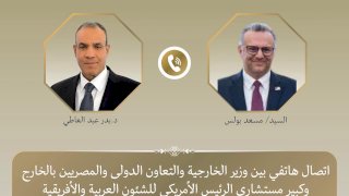 وزير الخارجية يبحث هاتفيًا مع مسعد بولس العلاقات الاستراتيجية بين مصر وأمريكا