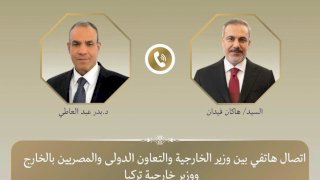 وزيرا الخارجية المصرى والتركي يبحثان التطورات الاقليمية