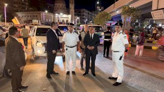 مدير أمن بني سويف يقود حملة موسعة لتحقيق الانضباط ورفع الإشغالات