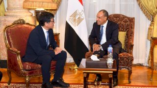 وزير الخارجية يستقبل الرئيس التنفيذي لمجموعة "تويوتا تسوشو" اليابانية