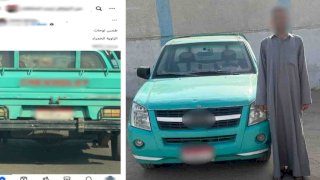 التحفظ علي سيارة منشور طمس اللوحات المعدنية بالقليوبية