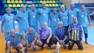 فوز تجميل الجيزة بالمركز الثالث للكرة الخماسي ببطولة الجمهورية للشركات