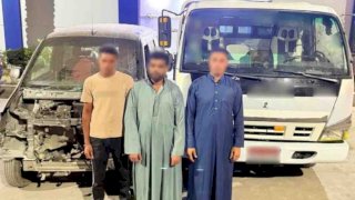 نكشف فيديو إدعاء سائق قيام عاملين بمحاولة سرقة سيارته بالقليوبية