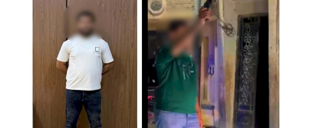 حقيقة فيديو قيام مالك معرض بإطلاق أعيرة نارية بالغربية
