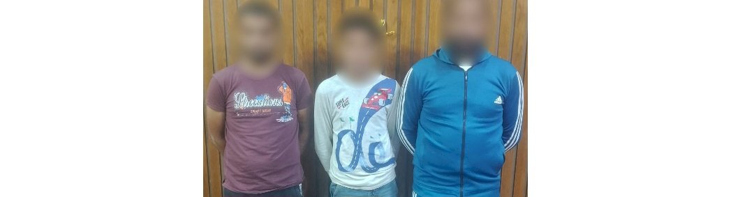 ضبط المتهمين بترويج  المخدرات أمام مسكن سيدة بالاسكندرية