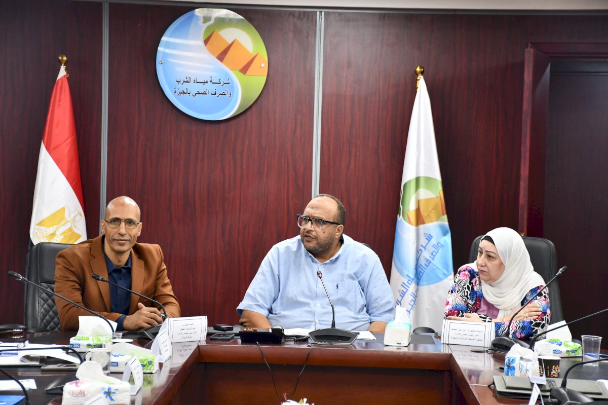 شكاوى المواطنين على رأس أولويات رئيس مياه الجيزة