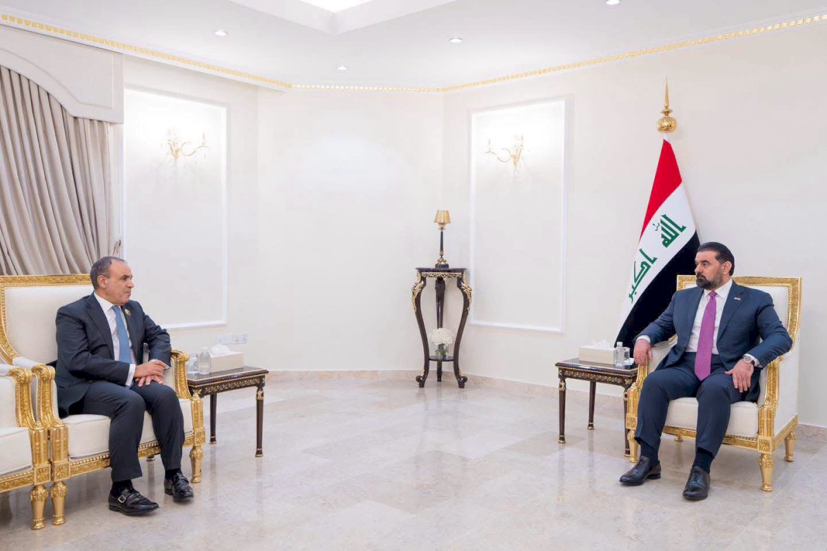 وزير الخارجية يلتقي رئيس مجلس النواب العراقي