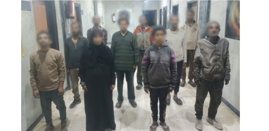 ضبط ٨ رجال وسيدتين لاستغلالهم الاحداث في التسول بالقاهرة