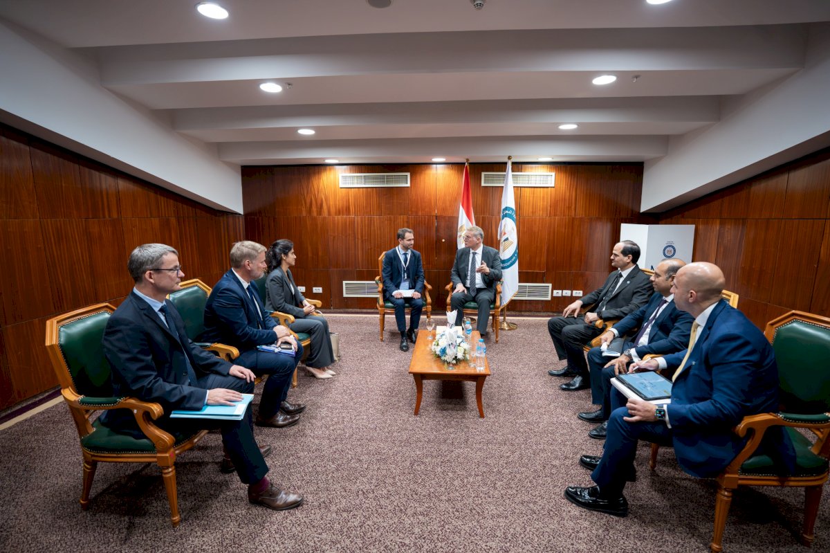 وزير البترول يبحث مع «توتال إنرجيز» تنفيذ مشروع ربط الغاز القبرصي بالبنية التحتية المصرية
