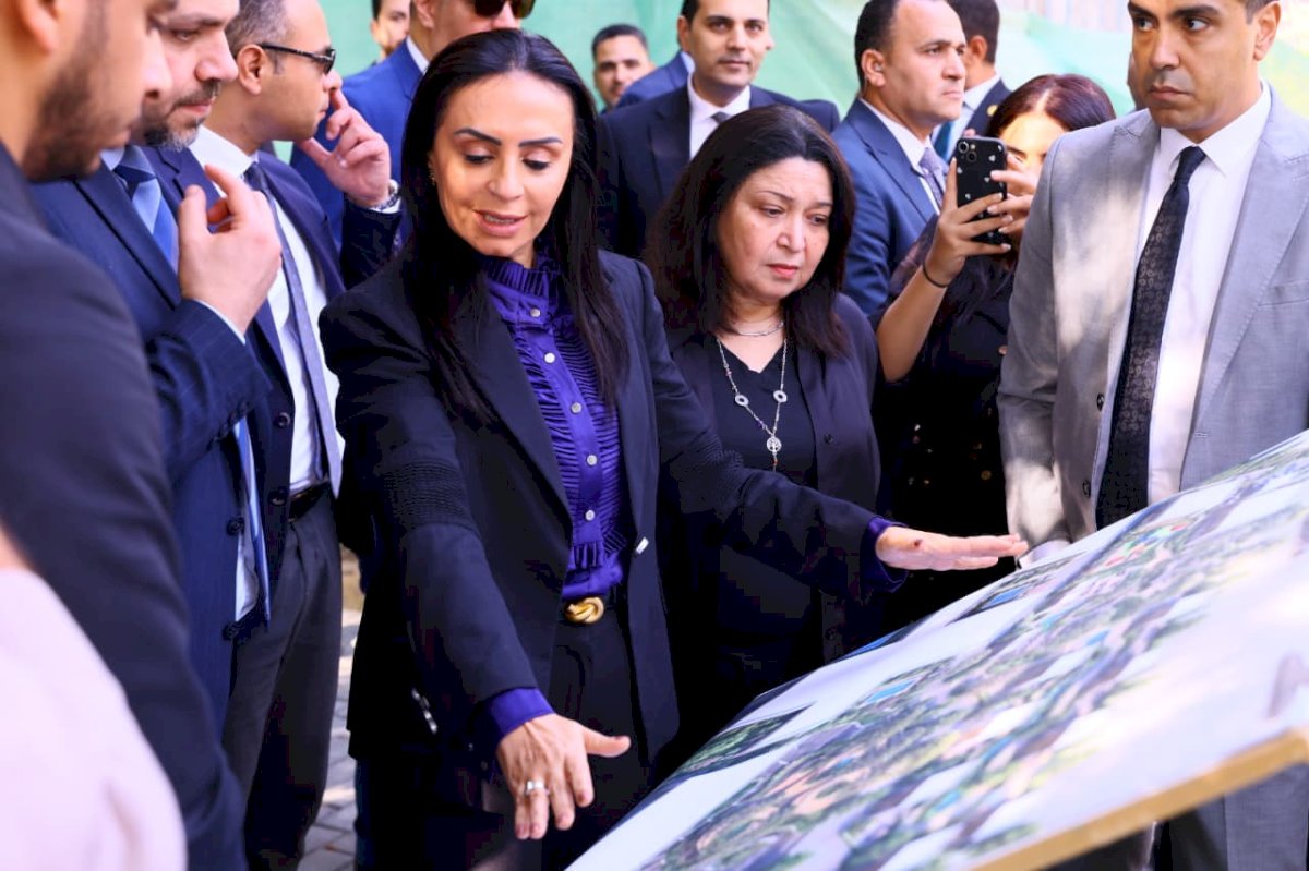 وزيرة التضامن تتفقد المقر العام لصندوق دعم مشروعات الجمعيات والمؤسسات الأهلية بجسر السويس