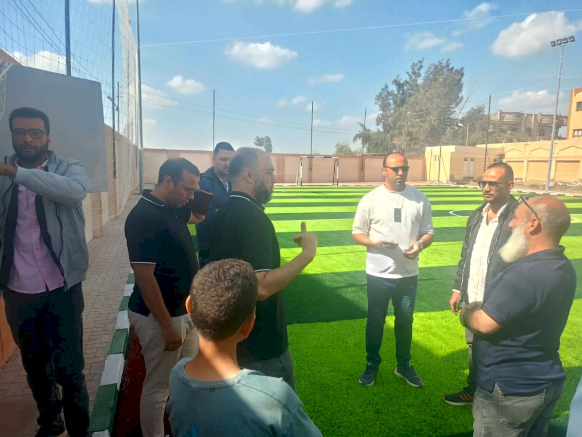 رياضة كفر الشيخ تتسلم ملاعب مركزى شباب شباس الشهداء و كفر تيدا بعد التطوير