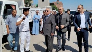 مدير أمن بني سويف يقود حملة مرافق مكبرة لإزالة 318 حالة إشغال بمدينة ببا
