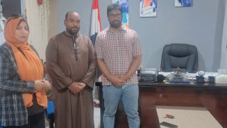 أسرة مريضة بتسمم حمل تقدم الشكر لقيادات قنا التنفيذية والصحية المستشفي العام