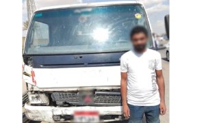 ضبط سائق لقيامه بتحميل قمامة دون إحكام ربطها بالقاهرة