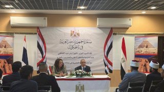 وزير الخارجية يلتقي أبناء الجالية المصرية في تايلاند