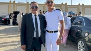 مليار مبروك ملازم عصام عبد الحميد عمار التخرج من كلية الشرطة