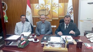 وكيلا التعليم والصحة ببني سويف:تطبيق اشتراطات الأمن والسلامة للتغذية المدرسية