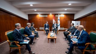 وزير البترول يبحث مع «توتال إنرجيز» تنفيذ مشروع ربط الغاز القبرصي بالبنية التحتية المصرية
