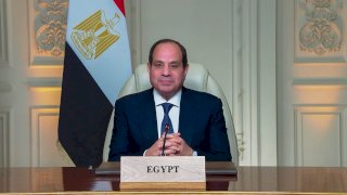نص كلمة الرئيس السيسي خلال افتتاح أسبوع القاهرة للمياه
