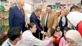 محافظ الشرقية ووكيل وزارة الصحة : بدء الحملة القومية للتطعيم ضد الحصبة