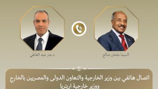 وزيرا خارجية مصر وإريتريا يبحثان سبل تعزيز العلاقات الثنائية والتطورات الإقليمية