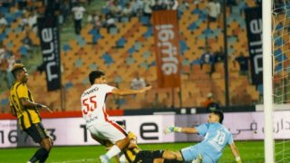 الزمالك  يفوز على المقاولون العرب في الجولة الـ 8 للدورى المصرى