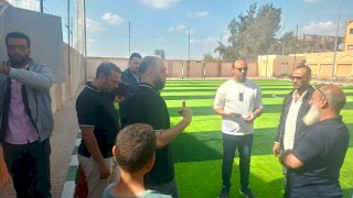 رياضة كفر الشيخ تتسلم ملاعب مركزى شباب شباس الشهداء و كفر تيدا بعد التطوير
